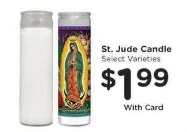 St. Jude Candle