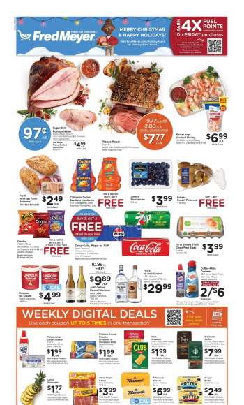 Fred Meyer Flyer - 12/17/2025 - 12/25/2025.