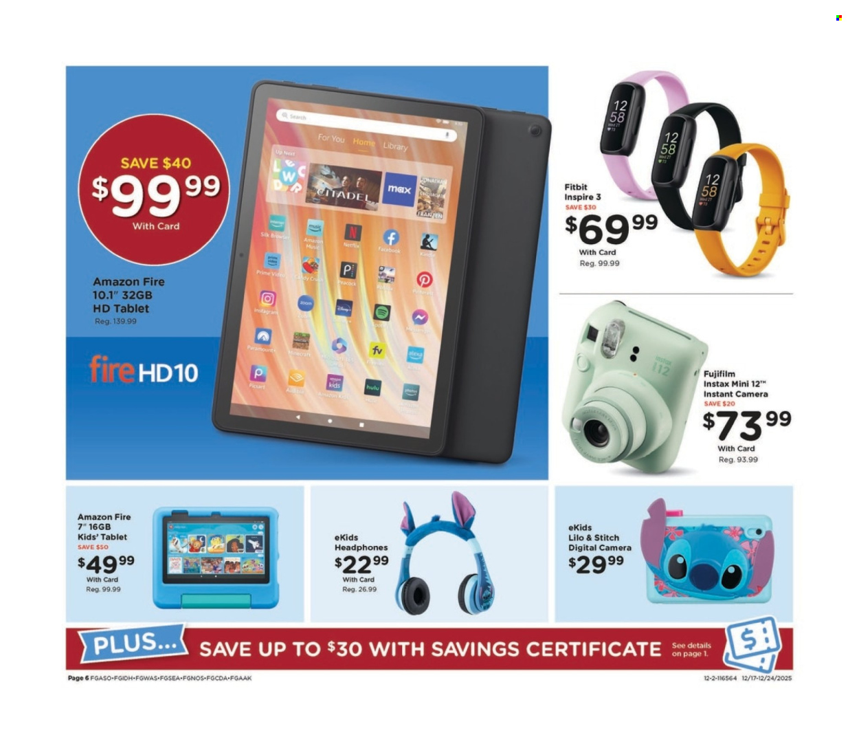 Fred Meyer ad - 12/17/2025 - 12/24/2025. Page 7