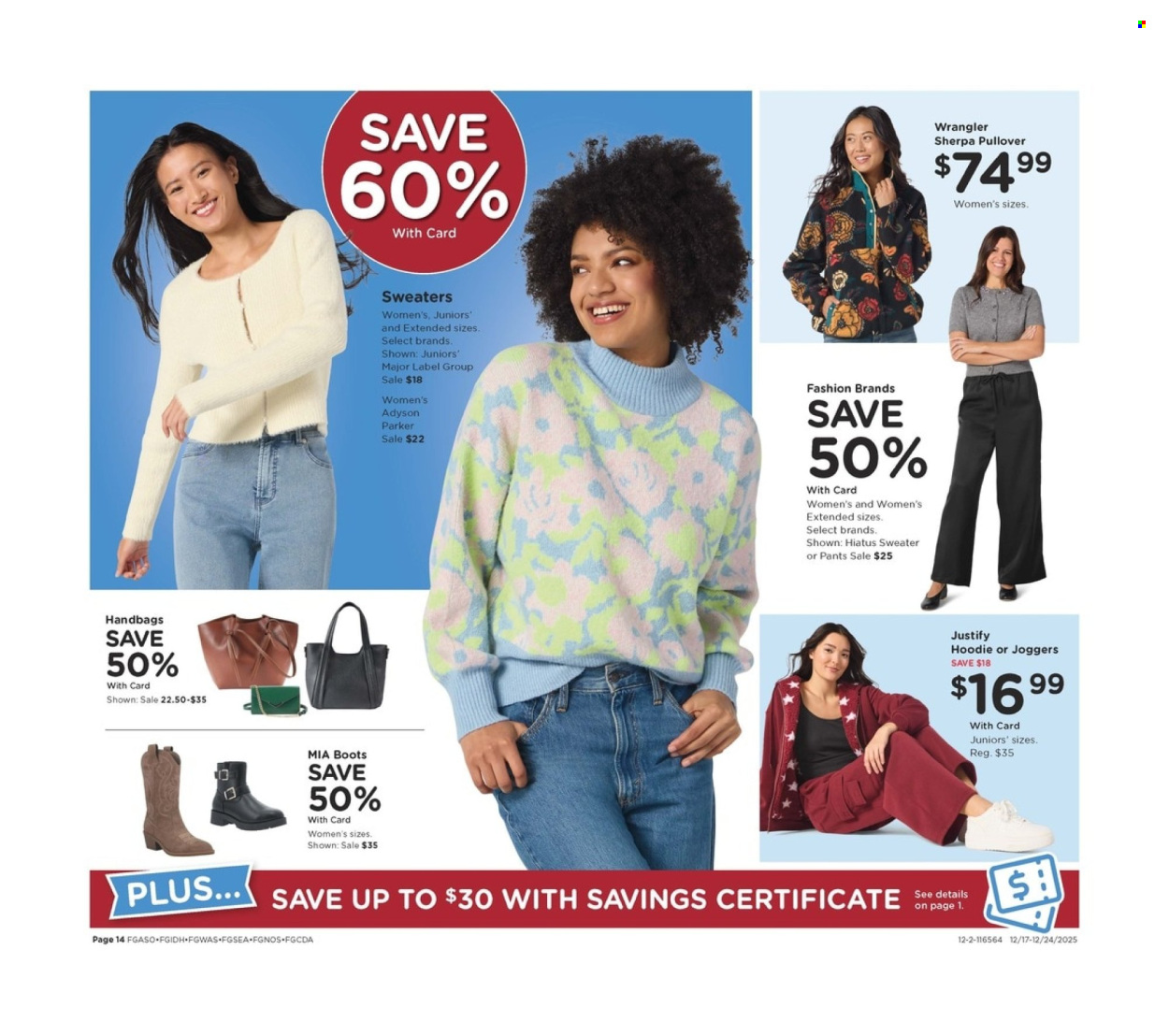 Fred Meyer ad - 12/17/2025 - 12/24/2025. Page 16