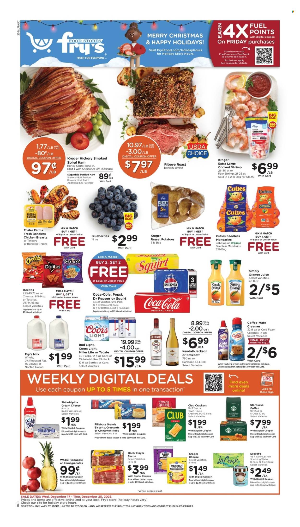 Fry’s ad - 12/17/2025 - 12/25/2025. Page 1