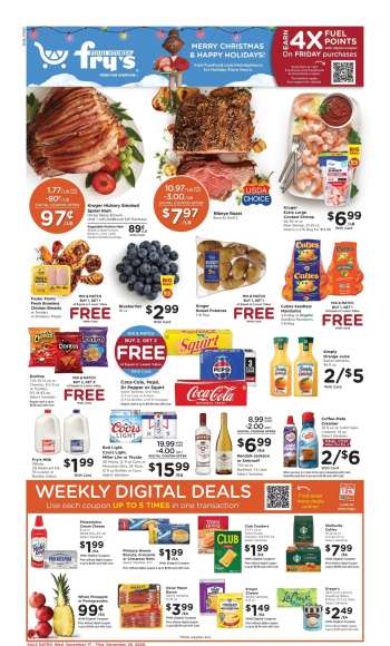 Fry’s Flyer - 12/17/2025 - 12/25/2025.
