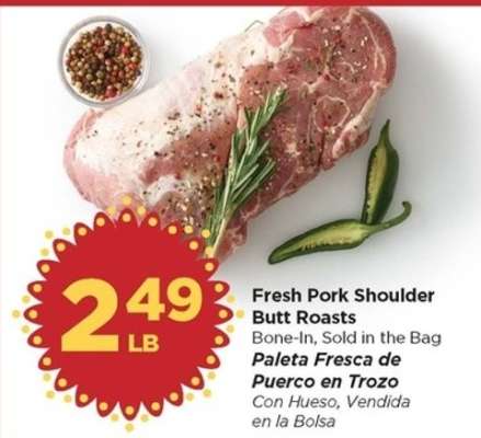 Fresh Pork Shoulder Butt Roasts