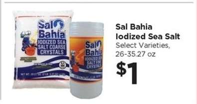 Sal Bahia Iodized Sea Salt