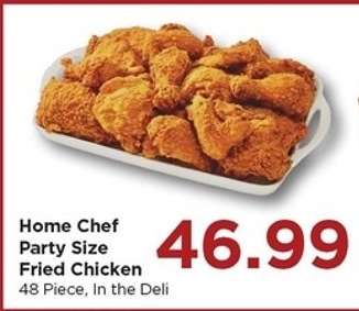 Home Chef Party Size Fried Chicken