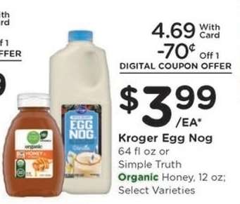 Kroger Egg Nog