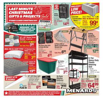 Menards Flyer - 12/18/2025 - 12/31/2025.