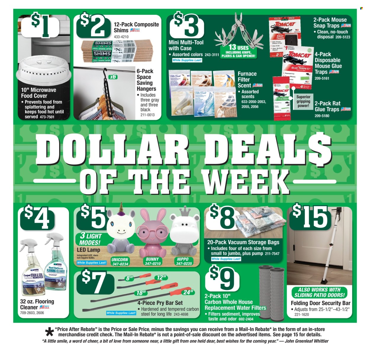 Menards ad - 12/18/2025 - 12/31/2025. Page 2