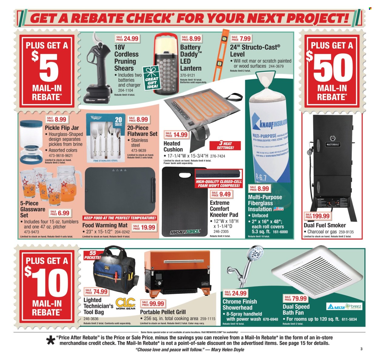 Menards ad - 12/18/2025 - 12/31/2025. Page 4