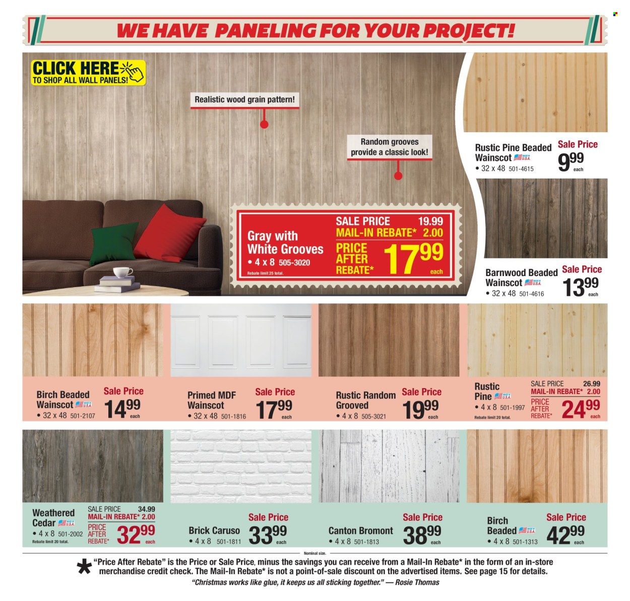 Menards ad - 12/18/2025 - 12/31/2025. Page 21