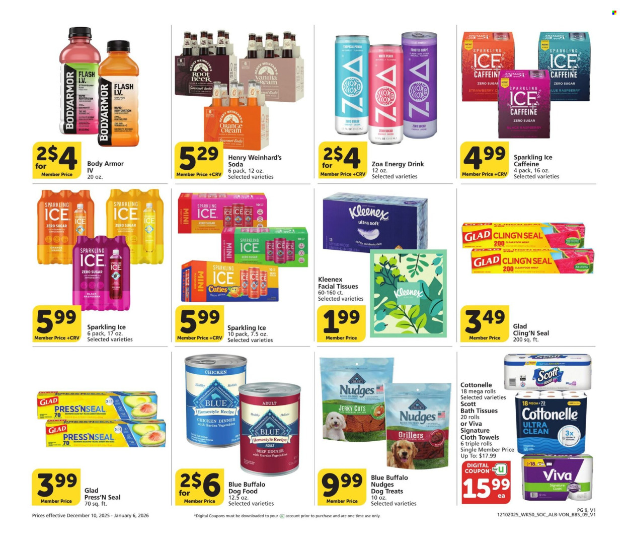 Albertsons ad - 12/10/2025 - 01/06/2026. Page 9