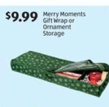 Merry Moments Gift Wrap or Ornament Storage