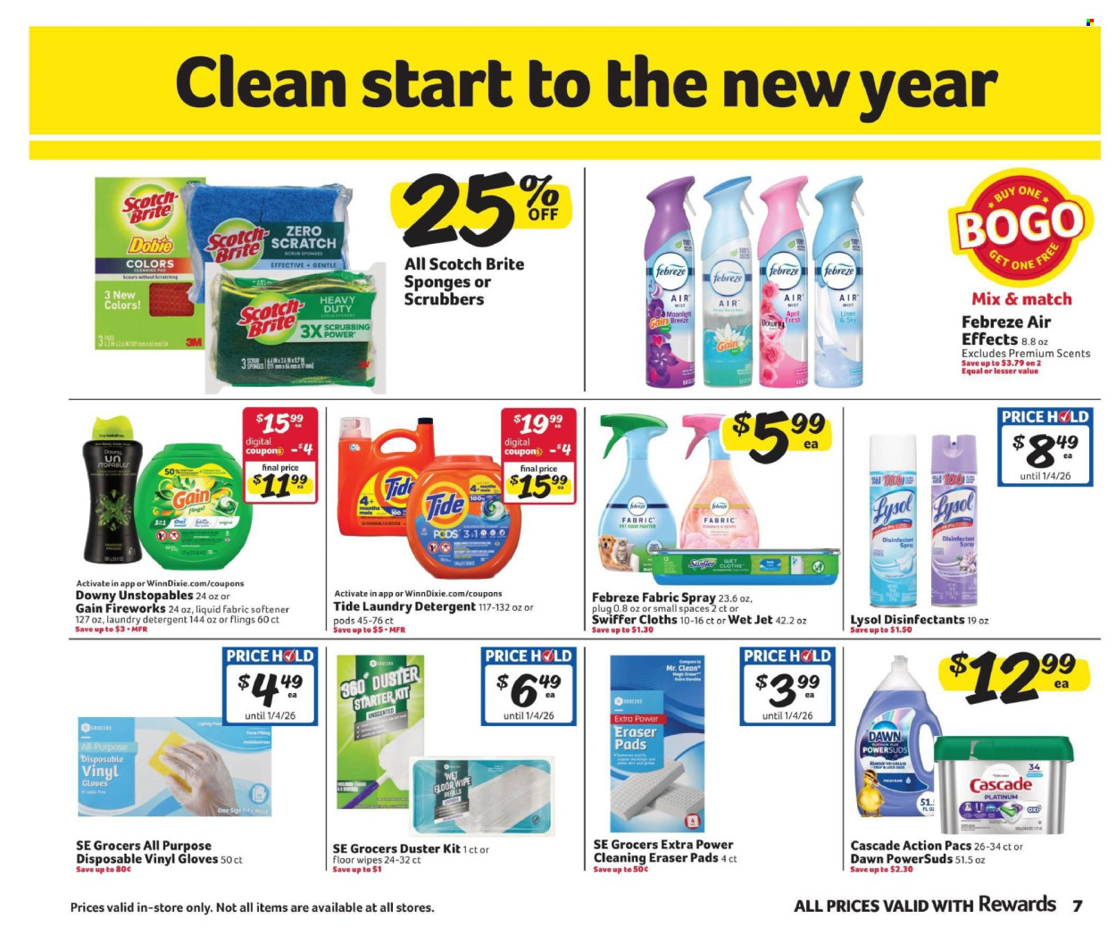Winn Dixie ad - 12/17/2025 - 12/31/2025. Page 7