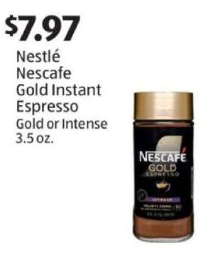 Nestlé Nescafe Gold Instant Espresso