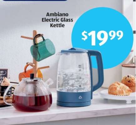Ambiano Electric Glass Kettle