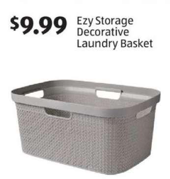 Ezy Storage Decorative Laundry Basket
