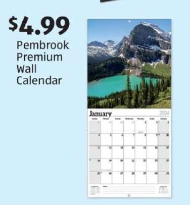 Pembrook Premium Wall Calendar