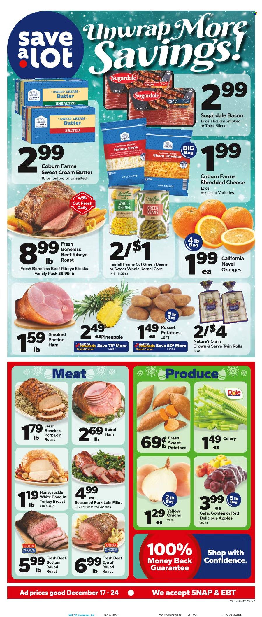 Save a Lot ad - 12/17/2025 - 12/24/2025. Page 1