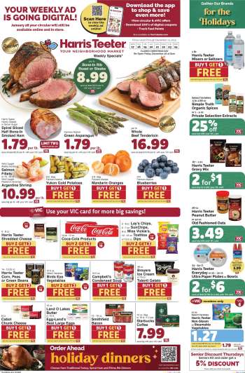Harris Teeter Flyer - 12/17/2025 - 12/24/2025.