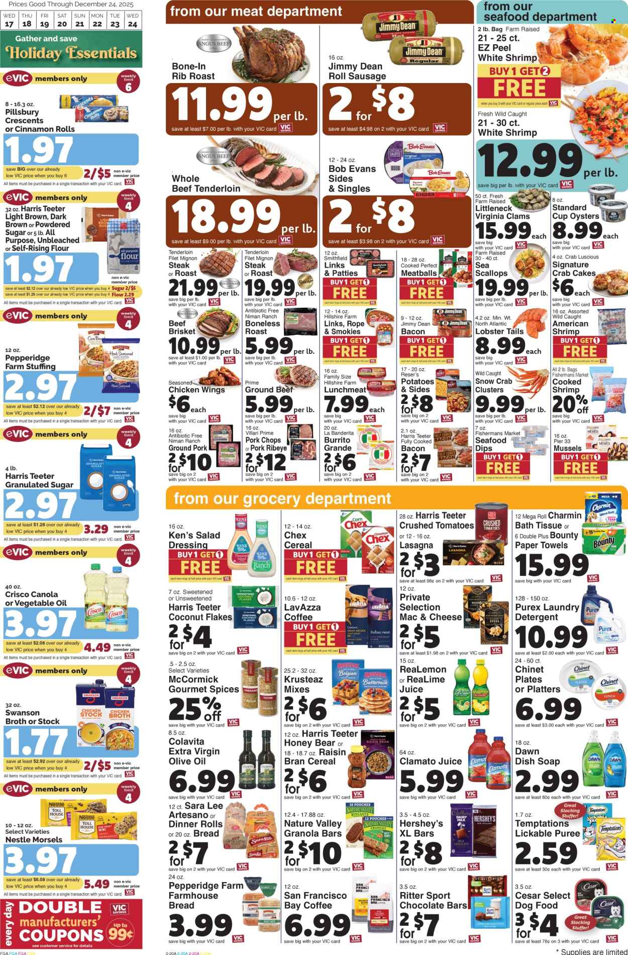 Harris Teeter ad - 12/17/2025 - 12/24/2025. Page 4