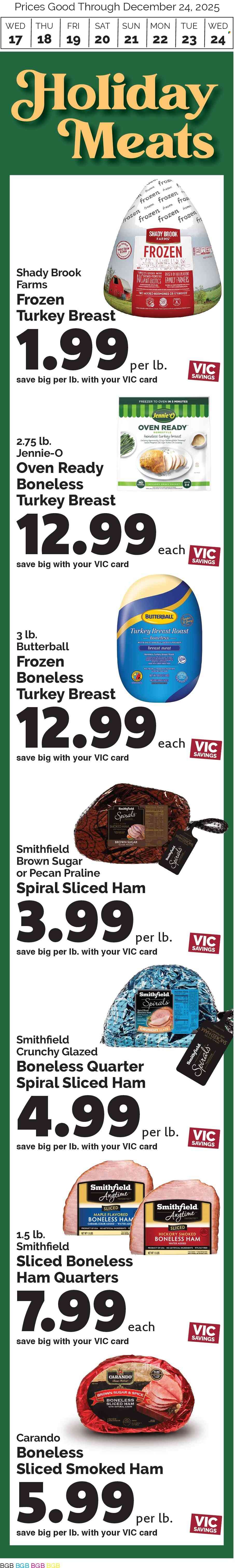 Harris Teeter ad - 12/17/2025 - 12/24/2025. Page 5