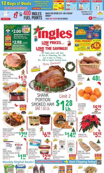 Ingles Flyer - 12/17/2025 - 12/24/2025.