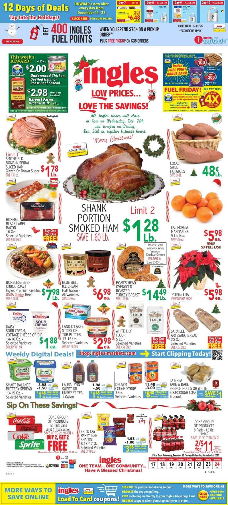 Ingles Flyer - 12/17/2025 - 12/24/2025.