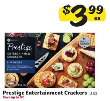 Prestige Entertainment Crackers