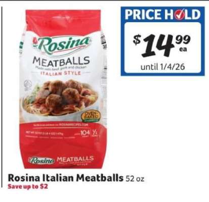 Rosina Italian Meatballs