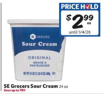 SE Grocers Sour Cream