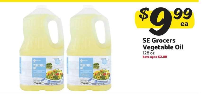 SE Grocers Vegetable Oil