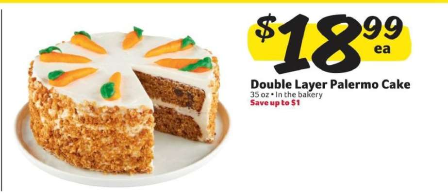 Double Layer Palermo Cake