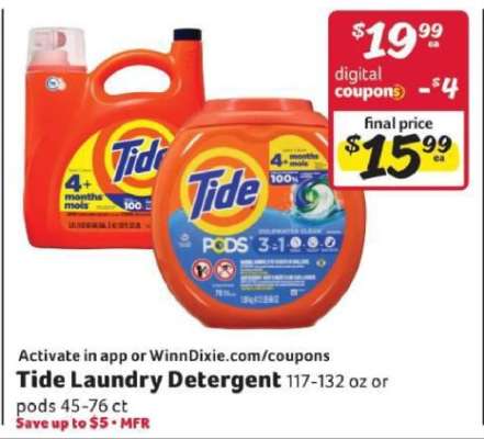 Tide Laundry Detergent