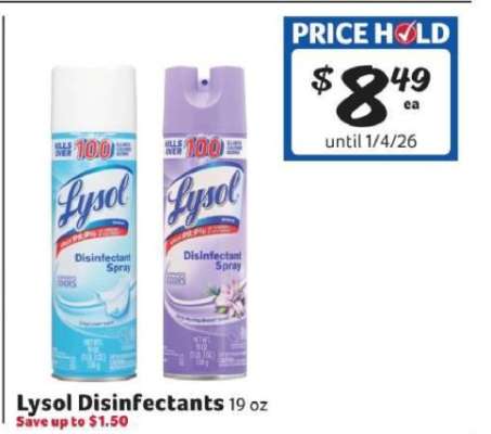 Lysol Disinfectants