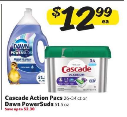 Cascade Action Pacs or Dawn PowerSuds