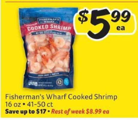 Fisherman's Wharf Cooked Shrimp