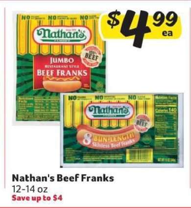Nathan's Beef Franks