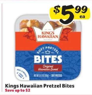 Kings Hawaiian Pretzel Bites