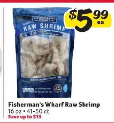 Fisherman's Wharf Raw Shrimp