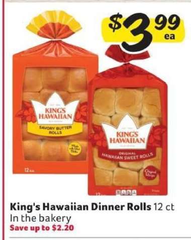 King's Hawaiian Dinner Rolls