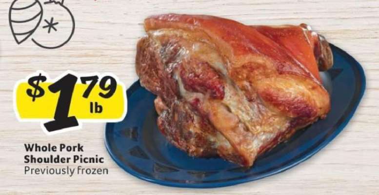 Whole Pork Shoulder Picnic