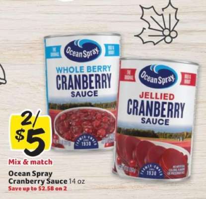 Ocean Spray Cranberry Sauce