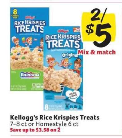 Kellogg's Rice Krispies Treats