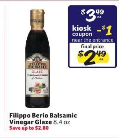 Filippo Berio Balsamic Vinegar Glaze