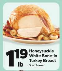 Honeysuckle White Bone-In Turkey Breast