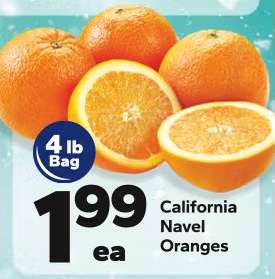 California Navel Oranges