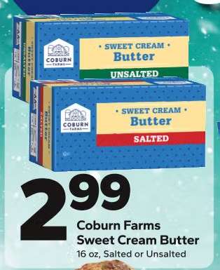 Coburn Farms Sweet Cream Butter