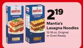 Mantia's Lasagna Noodles