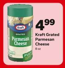 Kraft Grated Parmesan Cheese