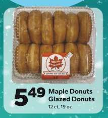 Maple Donuts Glazed Donuts
